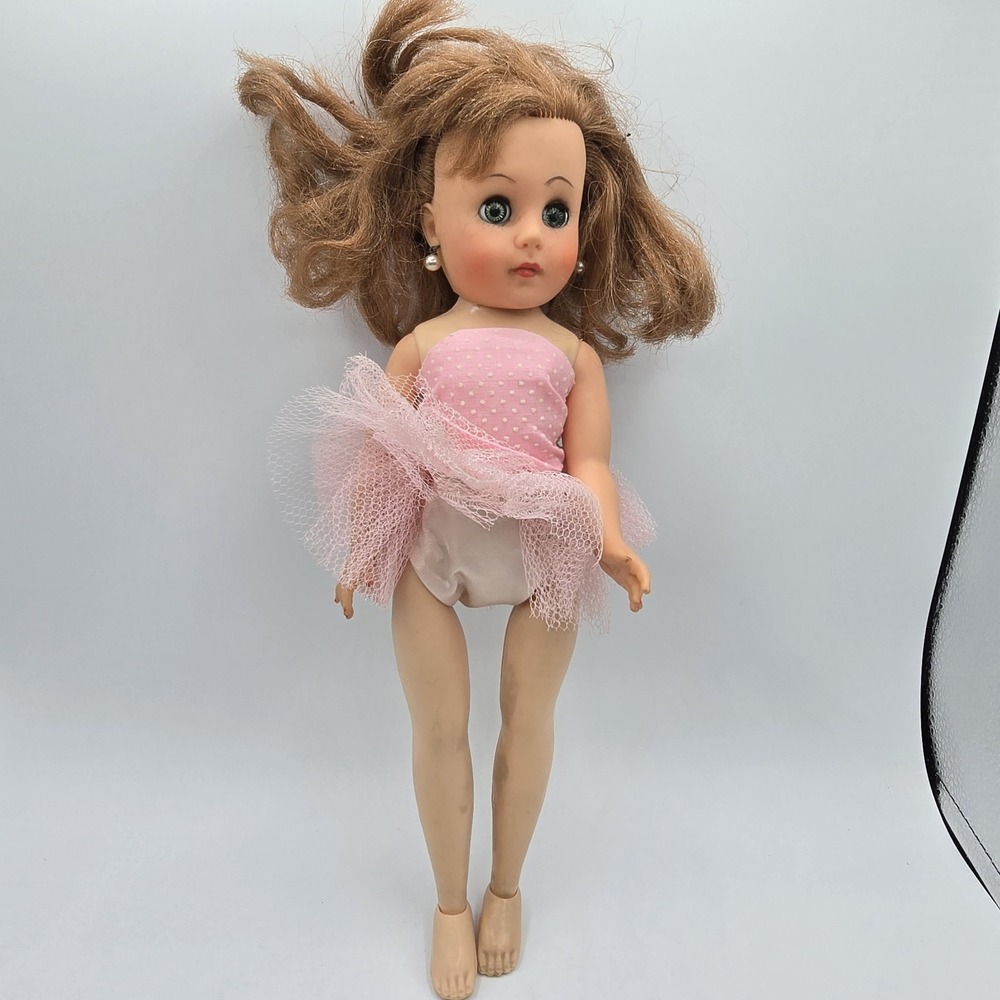 Vtg Revlon Type Doll Usa‎ Ballerina Doll Circa 1950 14" Tall